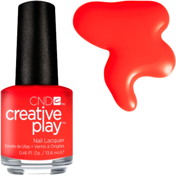 Лак CND Creative Play Creative Play 422 Mango About Town яскраво-червоний, емаль 13,6 мл
