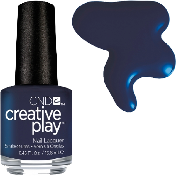 Лак CND Creative Play Creative Play 435 Navy Brat темно-синій, емаль 13,6 мл