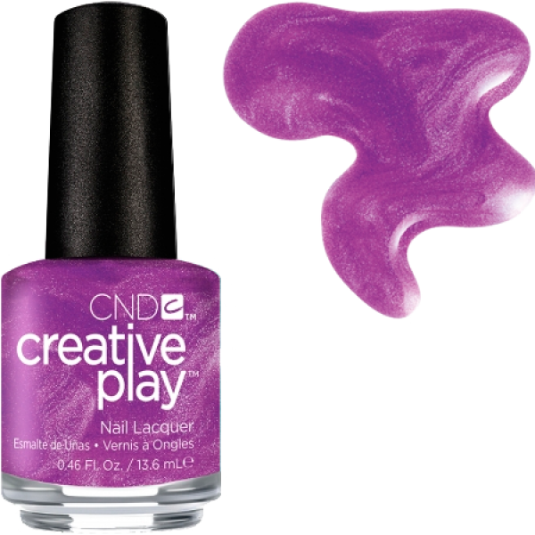 Лак CND Creative Play Creative Play 442 Fuchsia Is Ours пурпуровий з шиммером 13,6 мл