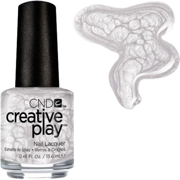 Лак CND Creative Play Creative Play 447 Su Pearls Ative світло-сріблястий металік 13,6 мл