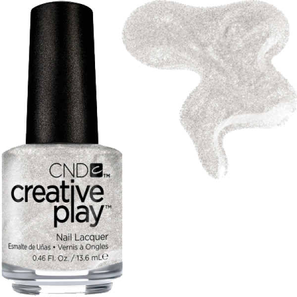 Лак CND Creative Play Creative Play 448 Urge To Splurge сріблястий металік 13,6 мл