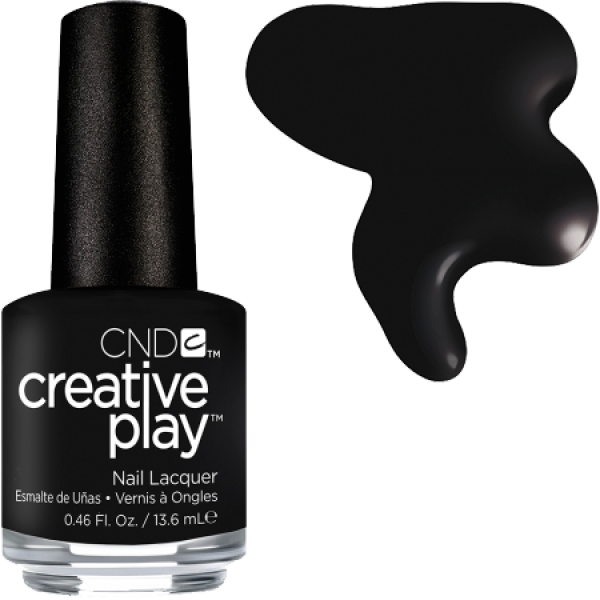 Лак CND Creative Play Creative Play 451 Black Forth чорний 13,6 мл