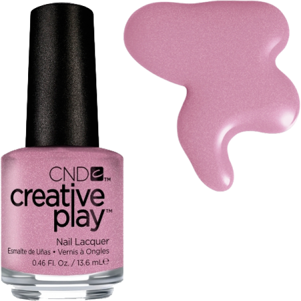 Лак CND Creative Play Creative Play 458 I Like To Mauve It пастельний рожевий, емаль 13,6 мл