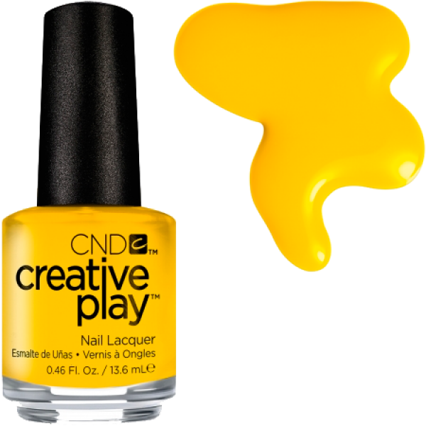 Лак CND Creative Play Creative Play 462 Taxi Please жовтий, емаль 13,6 мл