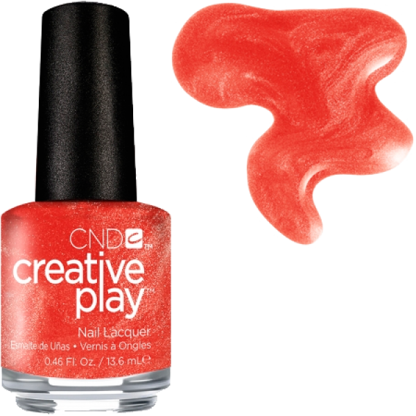 Лак CND Creative Play Creative Play 463 See U In Sienna червоний з шиммером 13,6 мл