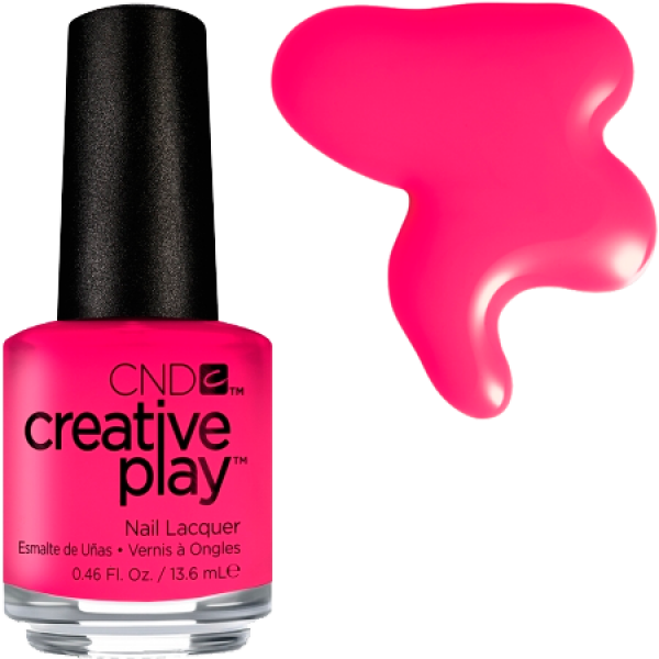 Лак CND Creative Play Creative Play 474 Peony Ride рожева фуксія, емаль 13,6 мл