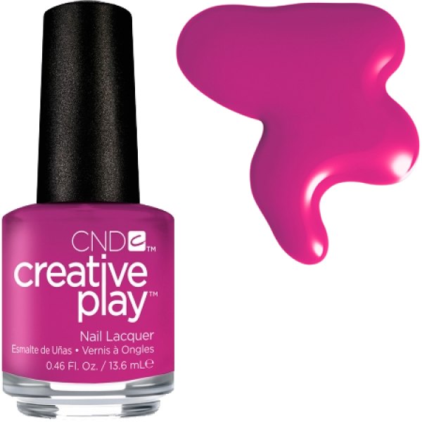 Лак CND Creative Play Creative Play 476 Drama Mama фуксія, емаль 13,6 мл
