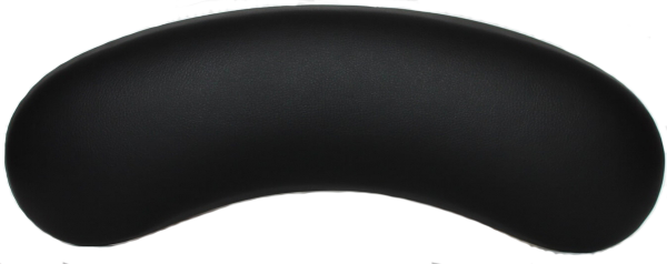 Підлокітник для манікюру Підкова Rainbowstore Armrest Horseshoe Black чорний