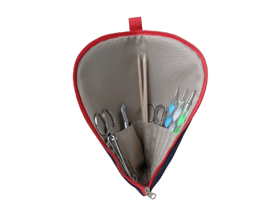 Чохол для манікюрних інструментів рожевий Rainbowstore Case for Manicure Tools Pink