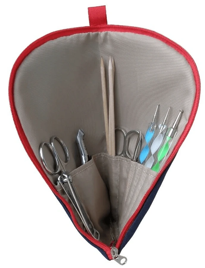 Чохол для манікюрних інструментів чорний Rainbowstore Case for Manicure Tools Black