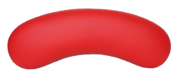 Підлокітник для манікюру Підкова Rainbowstore Armrest Horseshoe Red червоний