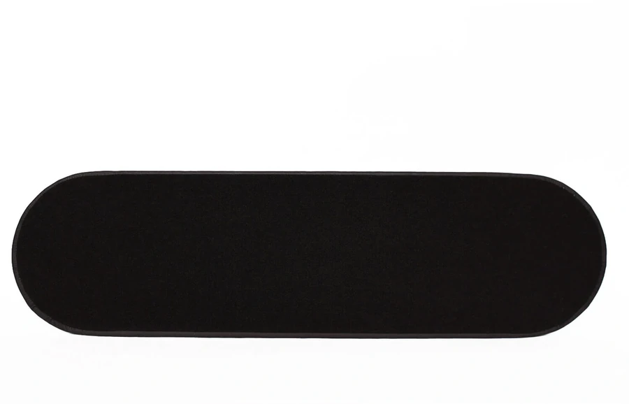Підлокітник для манікюру прямий Rainbowstore Armrest Straight Black чорний