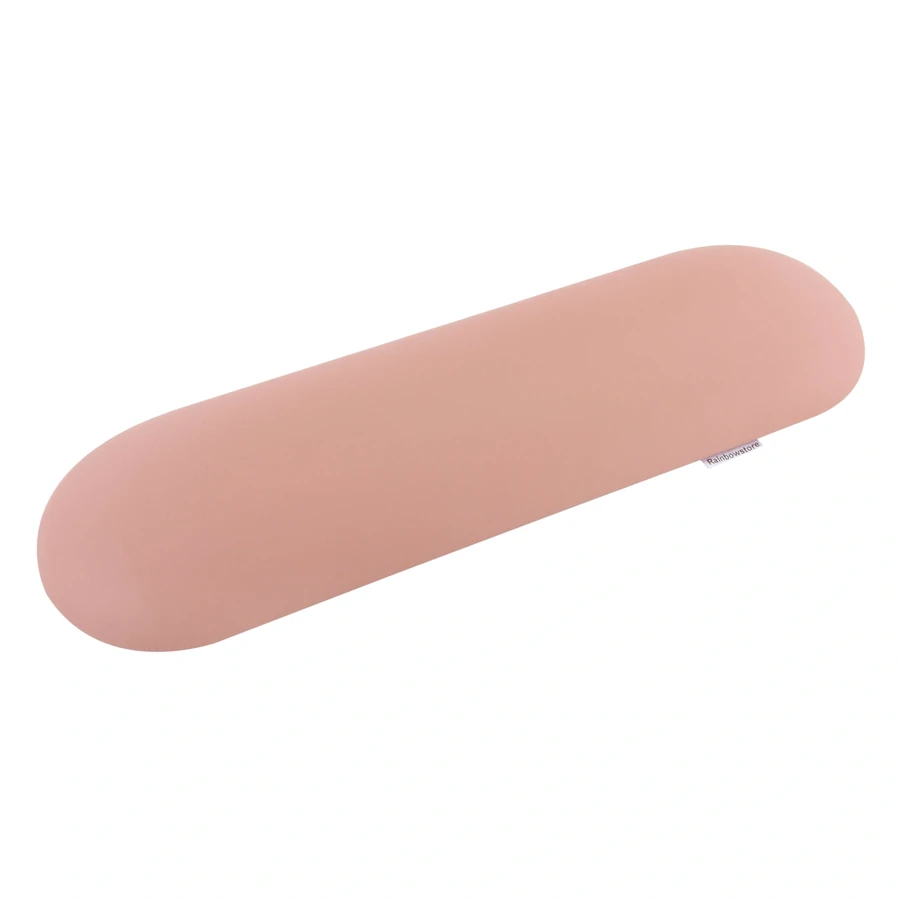 Підлокітник прямий для манікюру Rainbowstore Armrest Straight Light Pink ніжно-рожевий