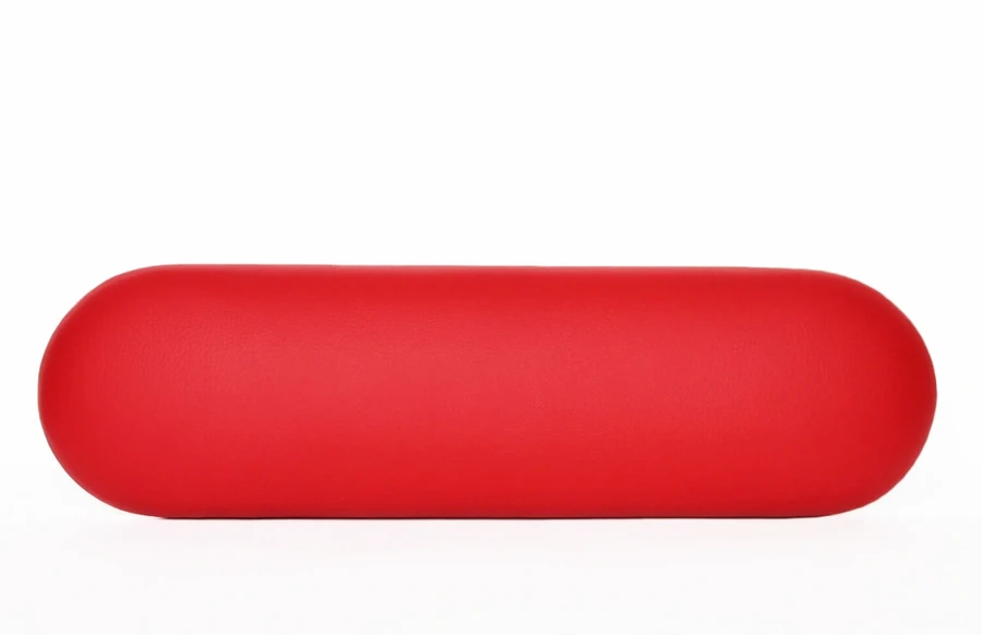 Підлокітник для манікюру прямий Rainbowstore Armrest Straight Red червоний