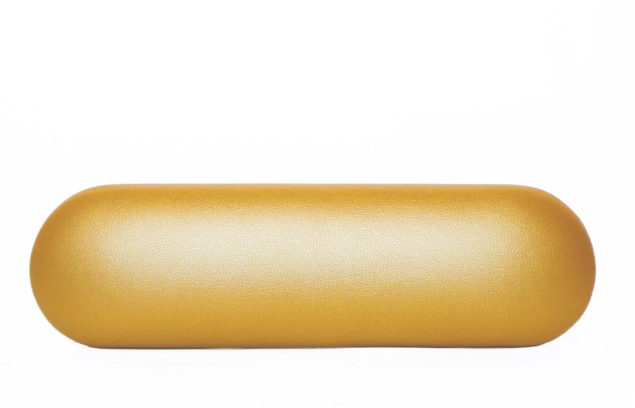 Підлокітник для манікюру прямий Rainbowstore Armrest Straight Gold золотистий