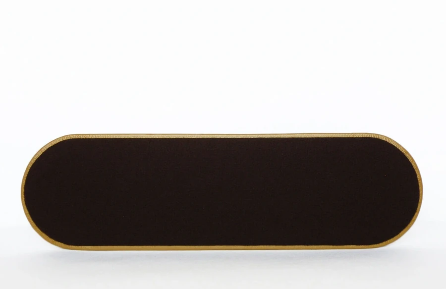 Підлокітник для манікюру прямий Rainbowstore Armrest Straight Gold золотистий