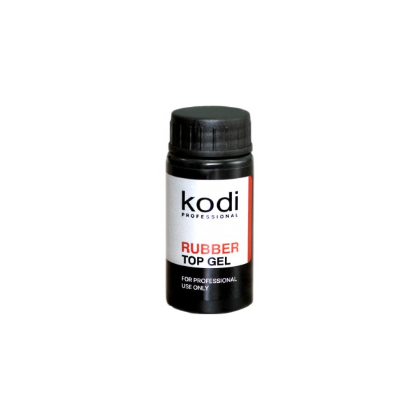 Каучукове верхнє покриття для гель-лаку Kodi Rubber Top Gel 22 мл