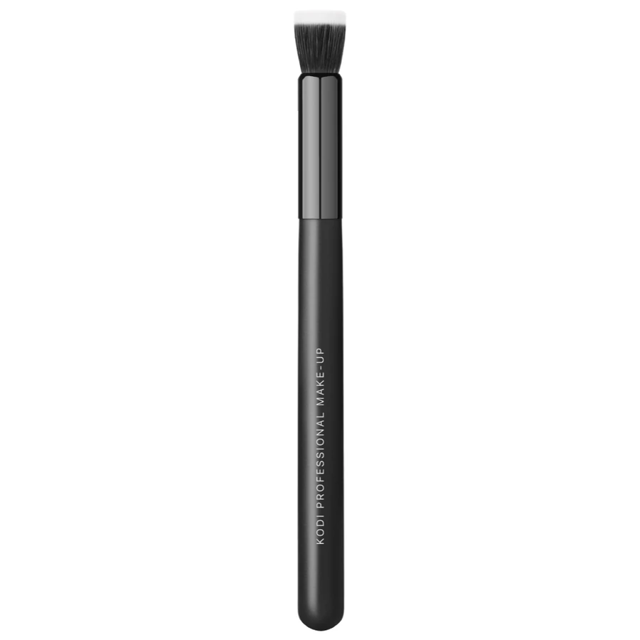 Пензлик малий для кремових корегуючих текстур Kodi Makeup Brush Duo Fibre №48 натуральний/коза + штучний/нейлон
