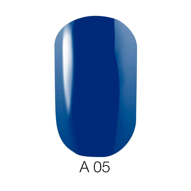 Гель-лак Naomi Gel Polish Aquaurelle A05 6мол синій, емаль
