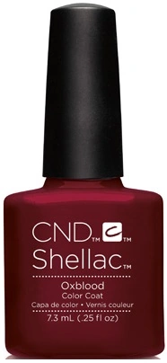 Гель-лак CND Shellac Oxblood бордово-винний, емаль 7,3 мл