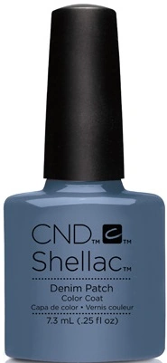 Гель-лак CND Shellac Denim Patch сіро-блакитний, емаль 7,3 мл