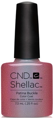 Гель-лак CND Shellac Patina Buckle бузково-лавандовий, дуохромний шиммер 7,3 мл
