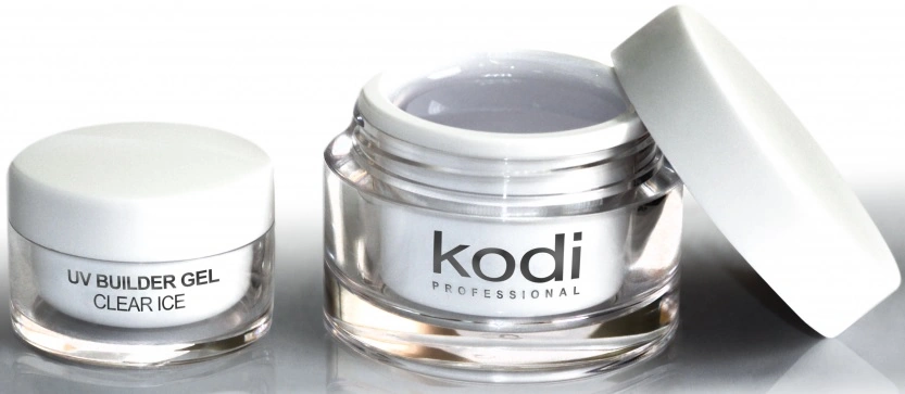 Гель конструюючий Kodi UV Builder gel Clear Ice 28мл. прозорий