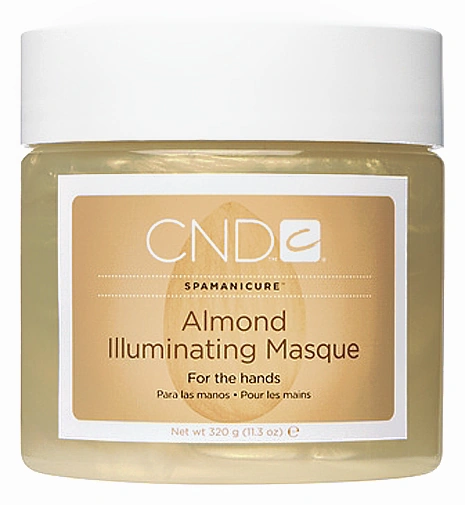 Мигдальна блискуча маска для рук CND Almond Illuminating Masque 320 г