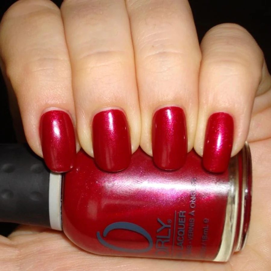 Гель-лак ORLY Gel FX Forever Crimson вишневий, з мікроблиском 9 мл