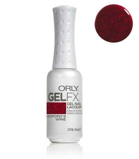 Гель-лак ORLY Gel FX Crawfords Wine блискучий червоний, перламутр 9 мл