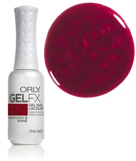 Гель-лак ORLY Gel FX Crawfords Wine блискучий червоний, перламутр 9 мл