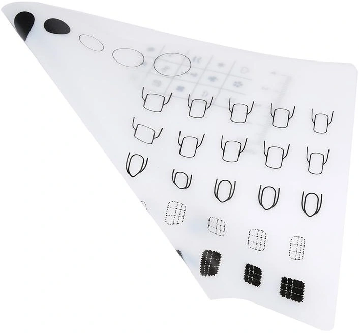 Килимок силіконовий для Nail Art YRE Silicone Pad for Nail Art