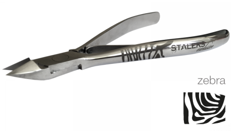Шматочки професійні для шкіри Staleks Nippers Professional Skin Zebra ріжуча частина – 13 мм 13 мм