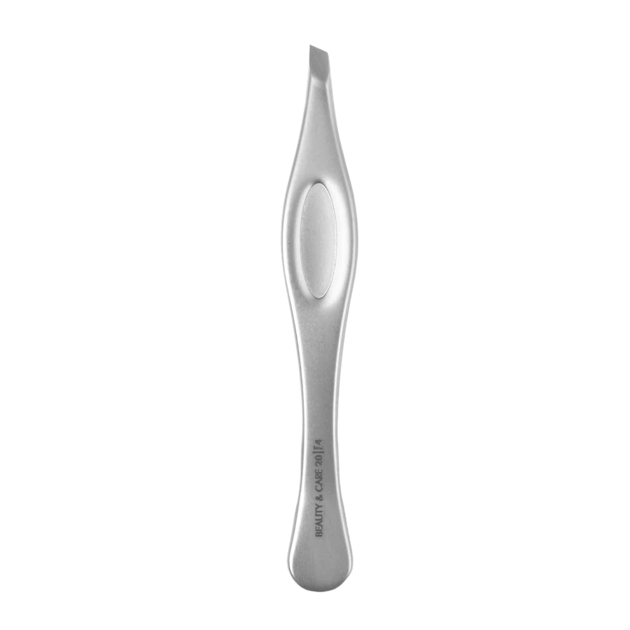 Пінцет для брів Staleks Eyebrow Tweezers Narrow Beveled Edge П-14 вузькі скошені кромки