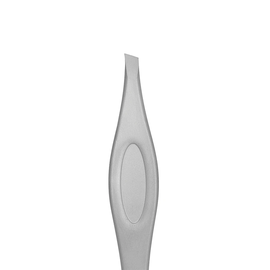 Пінцет для брів Staleks Eyebrow Tweezers Narrow Beveled Edge П-14 вузькі скошені кромки