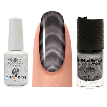 Harmony Gelish Magneto Iron Princess Kit  сріблястий металік