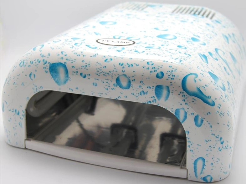 УФ Лампа 36 Вт авторський принт YRE UV Lamp Author`s Print Blue Dropes блакитні краплі 36 Вт