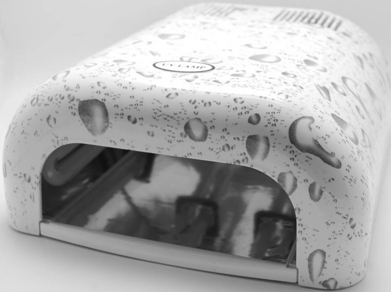 УФ Лампа 36 Вт авторський принт YRE UV Lamp Author`s Print Grey Dropes сірі краплі 36 Вт