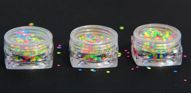 Кольорове конфетті для дизайну нігтів Nail Perfect Confetti Mini Round 15 гр