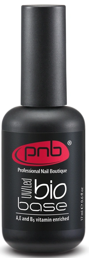 Базове біо-покриття для гель-лаку PNB UV/LED BioBase захист, зміцнення, стійкість 17 мл