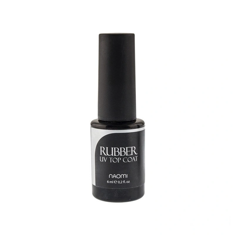 Каучуковий топ для гель-лаку Naomi Rubber UV Top Coat 6 мл