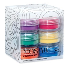 Набір кольорових акрилів CND Mosaic Powder Kit