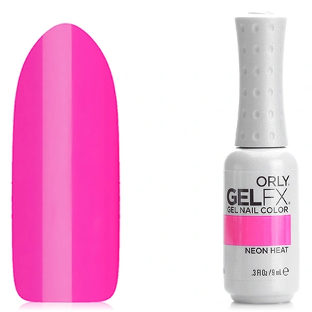 Гель-лак ORLY Gel FX Neon Heat ярко-рожевий, неоновий, емаль 9 мл