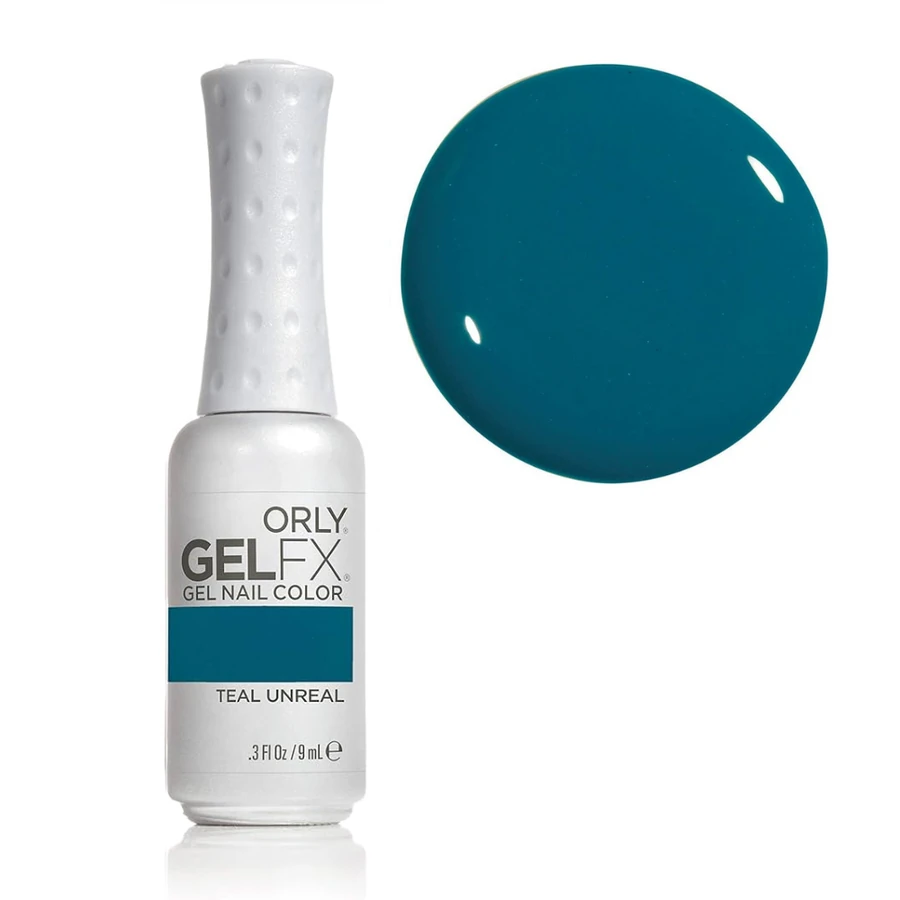 Гель-лак ORLY Gel FX Teal Unreal темно-блакитний, емаль 9 мл