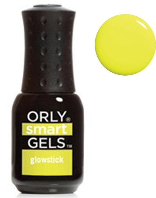 Міні гель-лак ORLY Smart Gels Glowstick неоновий жовто-салатовий, емаль 5,3 мл