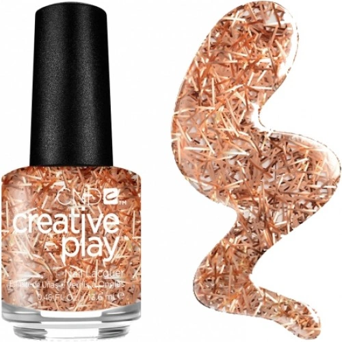 Лак CND Creative Play Creative Play 488 Extravaglint коричневий з глітером 13,6 мл