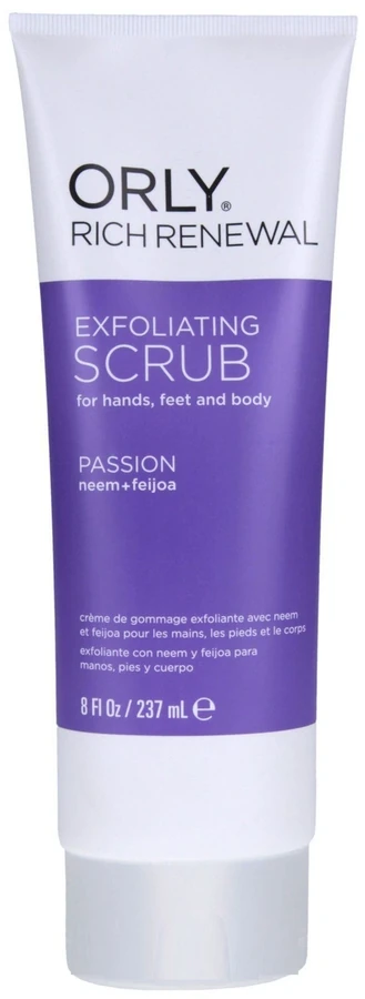 Скраб для рук, ніг і тіла ним і фейхоа ORLY Rich Renewal Exfoliating Scrub Neem and Feijoa 237 мл