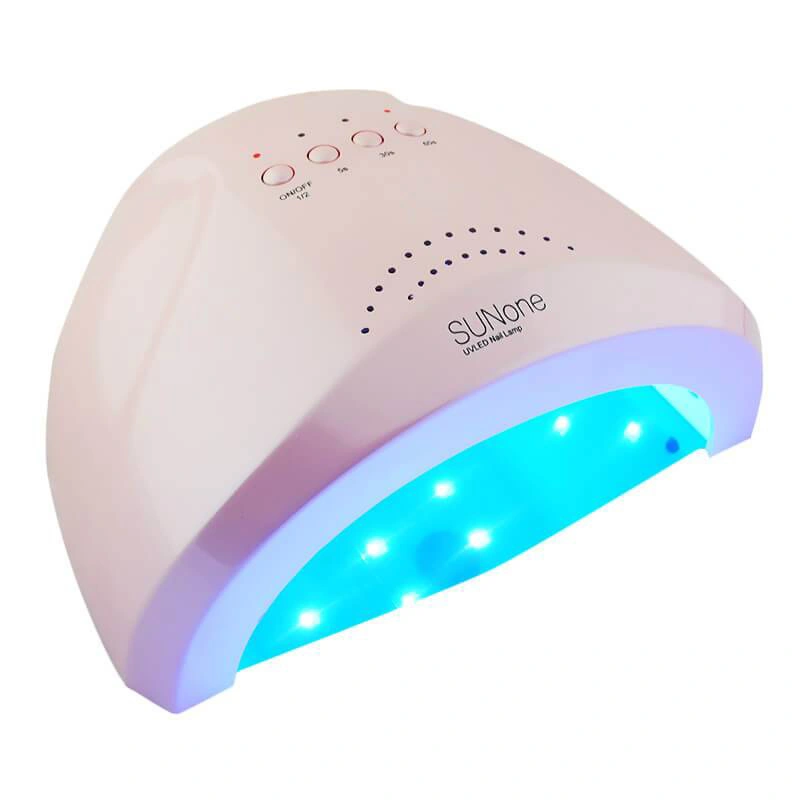 LED/УФ лампа 2 в 1 SUNUV LED+UV SUN ONE ORIGINAL PINK 48W