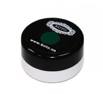 Гель-фарба Koto Gel Paint №3 5 гр зелена