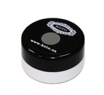 Гель-фарба Koto Gel Paint №9 5 гр срібло